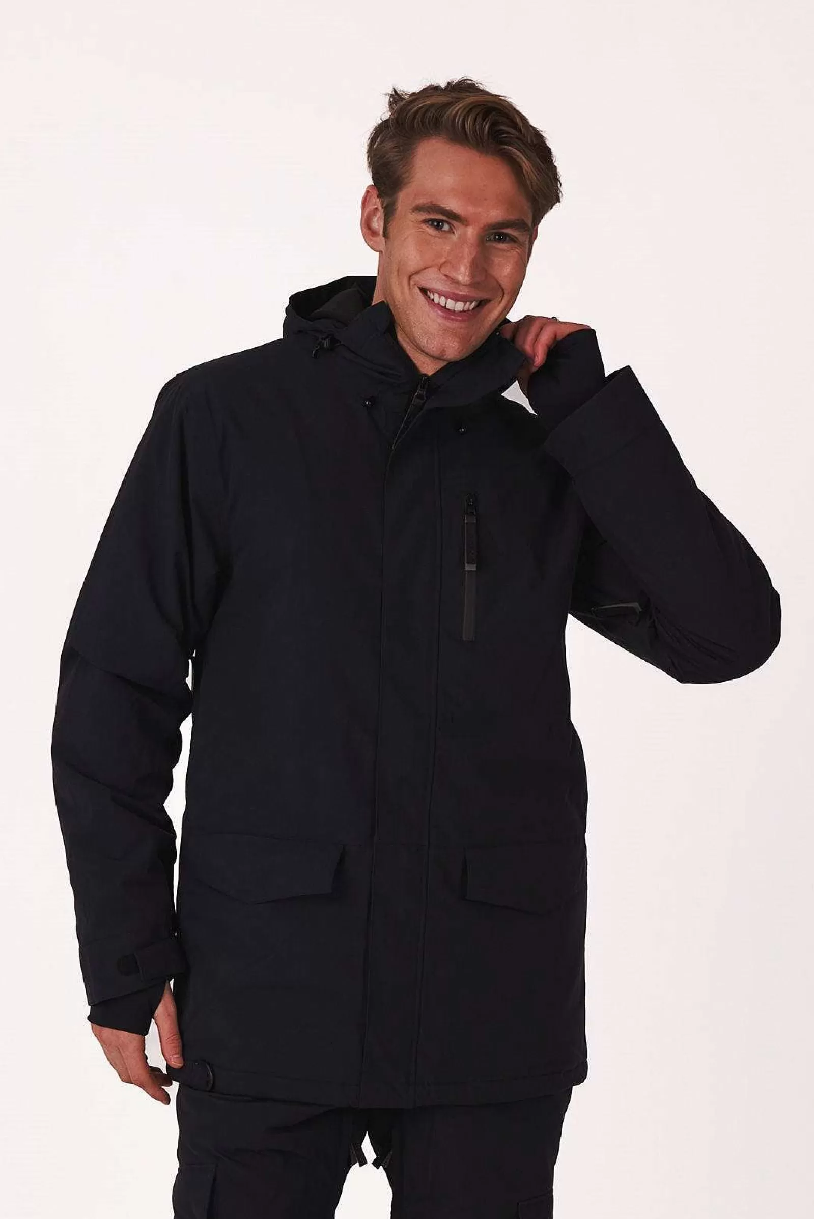 OOSC Yeh Man Jackets & Bib Pants<Yeh Man Jacket Black