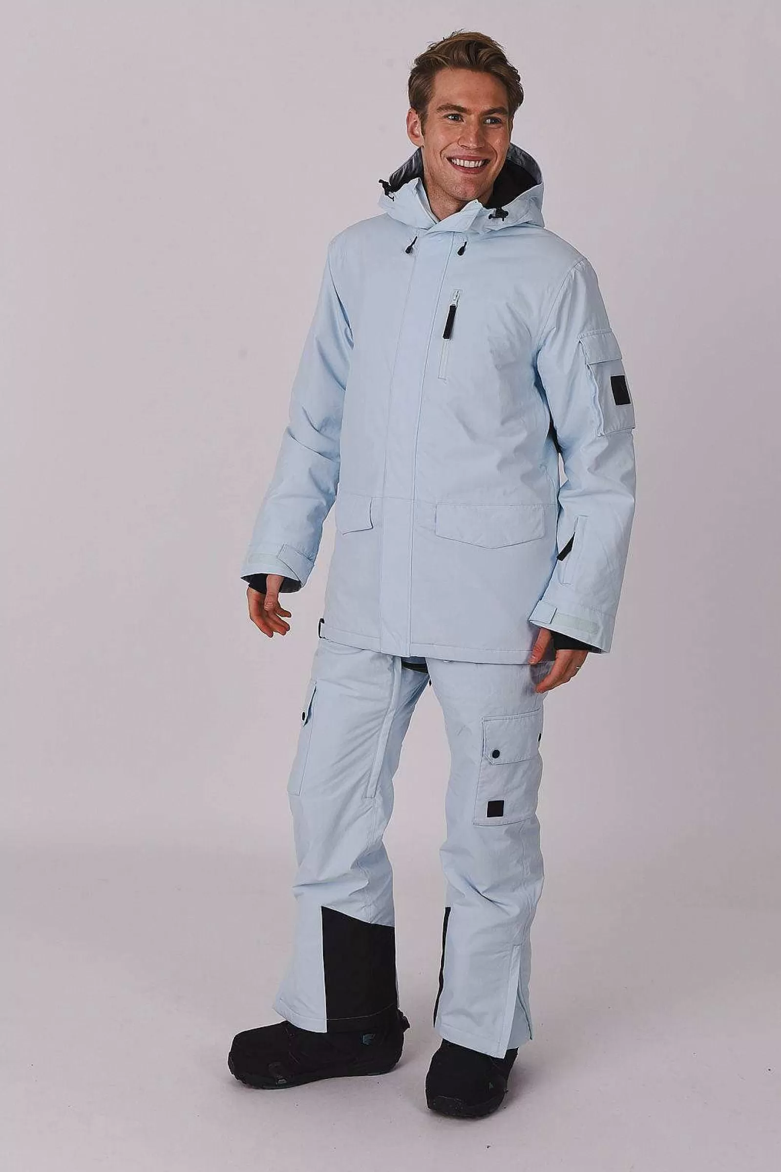 OOSC Yeh Man Jackets & Bib Pants<Yeh Man Jacket Ice Blue