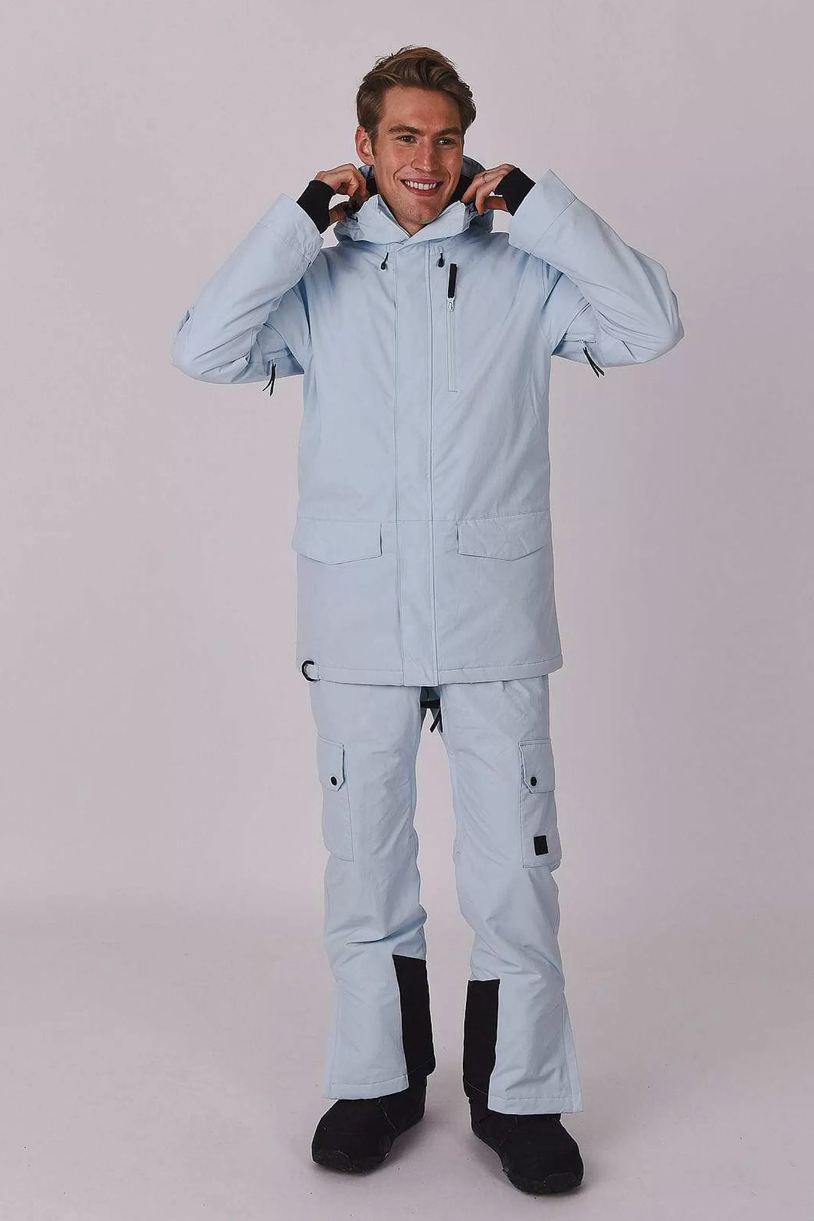 OOSC Snow Jackets<Yeh Man Jacket Ice Blue