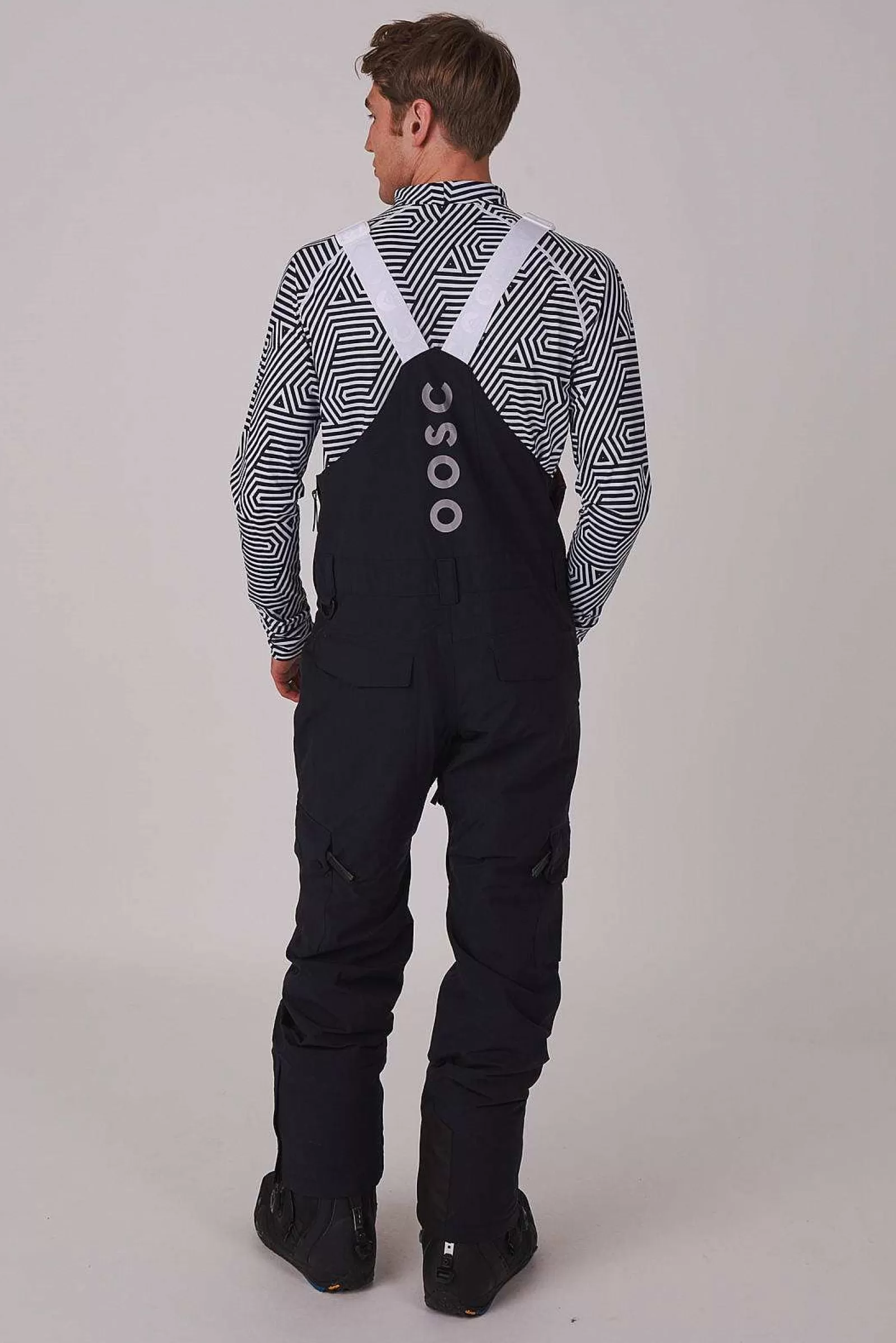 OOSC Yeh Man Jackets & Bib Pants<Yeh Man Ski & Snowboard Bib Pant - Black