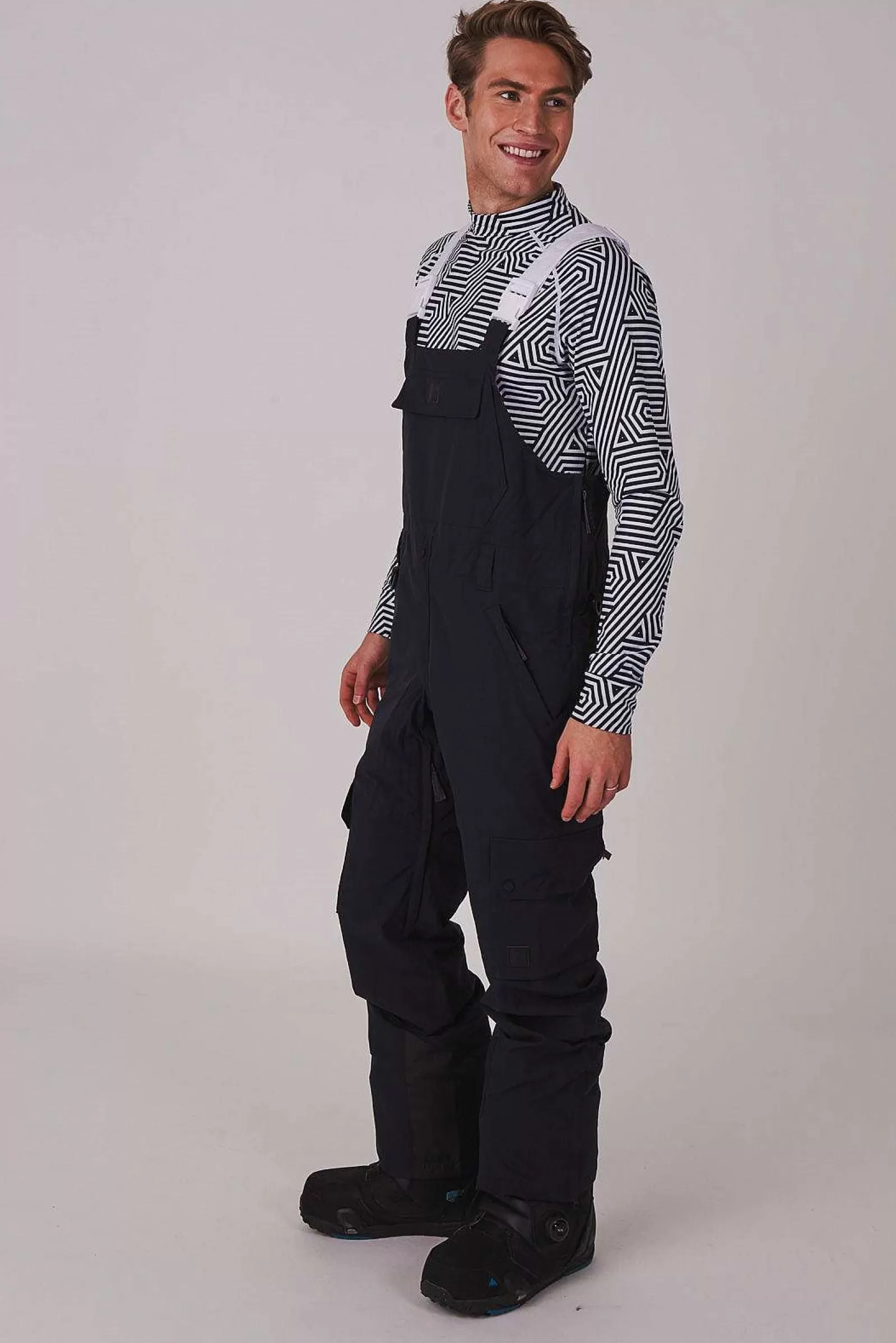 OOSC Snow Pants / Bibs<Yeh Man Ski & Snowboard Bib Pant - Black