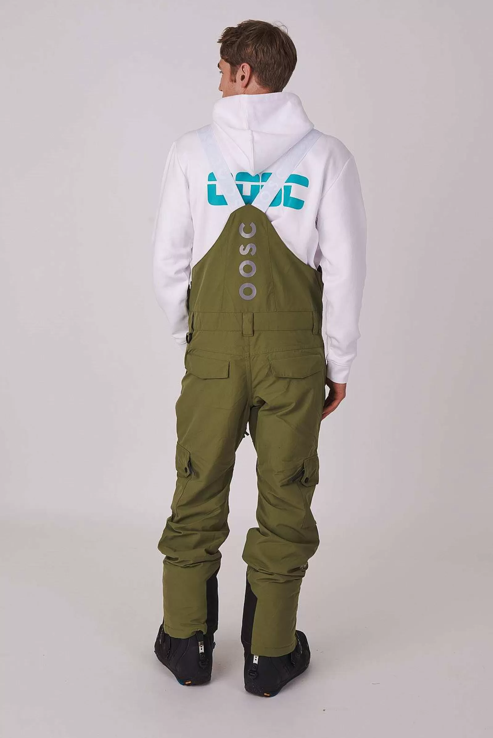 OOSC Snow Pants / Bibs<Yeh Man Ski & Snowboard Bib Pant - Khaki